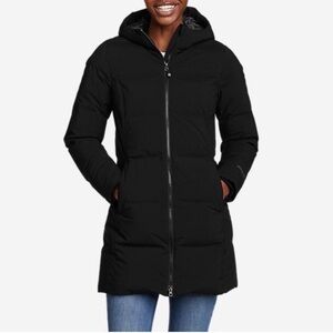 Eddie Bauer Women's Glacier Peak Seamless Stretch Coat parka M